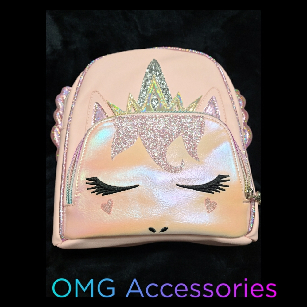 OMG accessories Backpack Pink Miss Pegasus Gwen